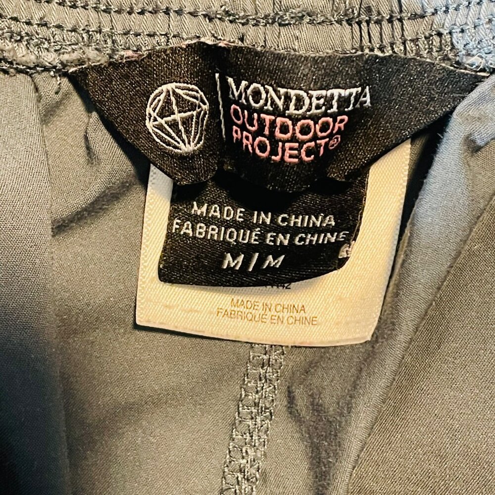 Mondetta Outdoor Project Womens Gray Medium Shorts Pockets Lightweight - Picture 4 of 6